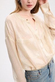 Dorothee Schumacher 449706 Shimmering shine blouse