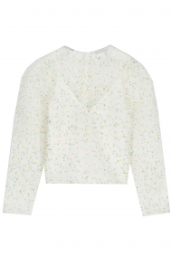 Rohe 406 20 083 Floral organza top