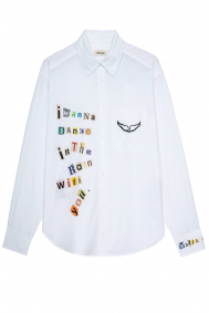 Zadig & Voltaire tais-pop-heart-wwsh00461-shirt