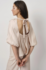 Dante6 Simo shimmer back detail top