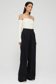 Rohe Smocked off shoulder 407 22 15