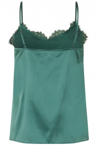 Rosemunde Jade silk strap top 1910