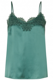 Rosemunde Jade silk strap top 1910