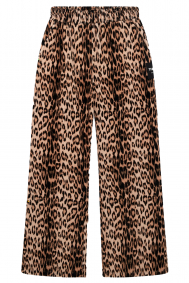 ALIX the Label leopard-velvet-pants