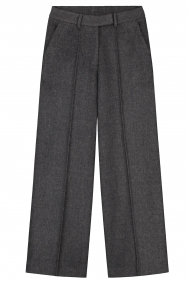 Olaf Hussein pintuck-wide-leg-pant