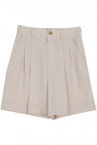 Woolrich viscose-linen-short-cfwwsh0030