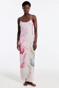 Stieglitz Claire spagetti mesh dress