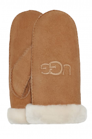 UGG shearling-ugg-embroider-mitten