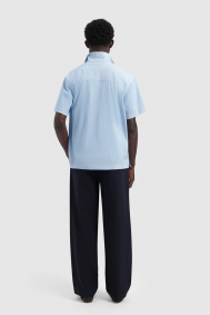 Olaf Hussein Stripe sun aop camp shirt