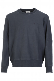 Olaf Hussein face-crewneck