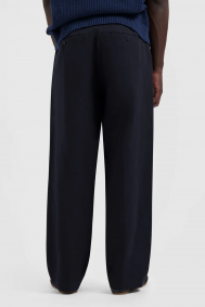 Olaf Hussein Cotton linen trousers