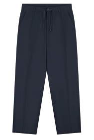 Olaf Hussein cotton-linen-trousers