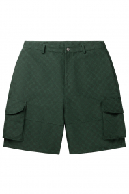 Daily Paper Benji monogram cargo shorts