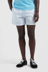 Olaf Hussein Stripe sun aop shorts