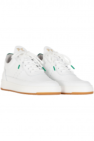 Filling Pieces Low Top Bianco green
