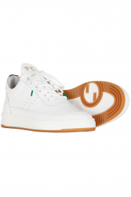 Filling Pieces Low Top Bianco green