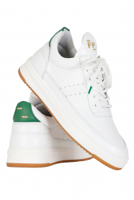 Filling Pieces Low Top Bianco green