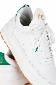 Filling Pieces Low Top Bianco green