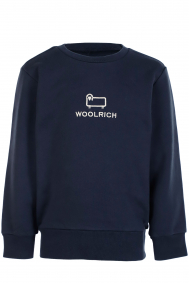 Woolrich junior logo-crewneck-sweat-cfwksw0146