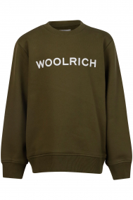 Woolrich junior logo-crewneck-sweat-cfwksw0121