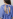 Dante6 Simo shimmer back detail top Blauw