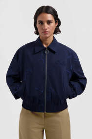 Olaf Hussein wmn-embro-zip-jacket