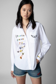 Zadig & Voltaire tais-pop-heart-wwsh00461-shirt