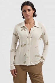 Olaf Hussein wmn-aop-sheer-shirt
