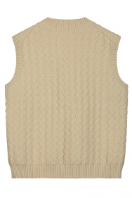 Olaf Hussein wmn-wavy-knit-vest