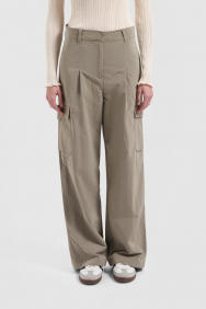 Olaf Hussein nylon-cargo-pants