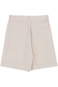 Woolrich viscose-linen-short-cfwwsh0030