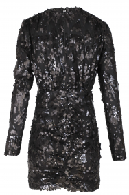 Rotate 112046000-sequins-v-neck-mini