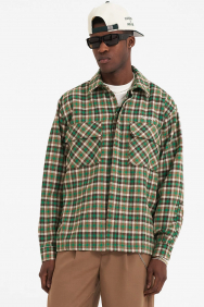 Represent long-sleeve-flannel-m06106