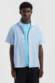 Olaf Hussein stripe-sun-aop-camp-shirt