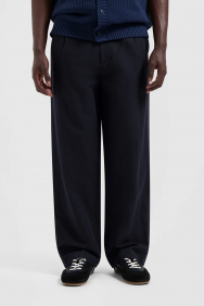 Olaf Hussein cotton-linen-trousers