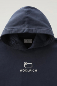 Woolrich junior logo-hoodie-cfwksw0149mrut